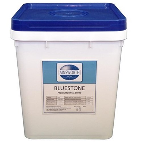 Ainsworth Bluestone - Hard Type III Dental Stone, 5kg Pail