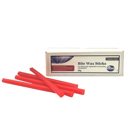 Ainsworth Bite Wax Sticks - Pink, 56g Box