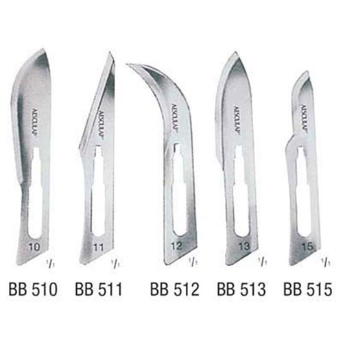 Aesculap Sterile Scalpel Blade - BB523, 10-Pack