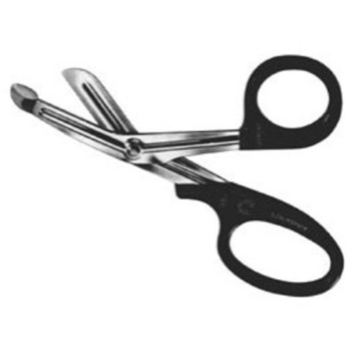 Aesculap Scissors - Autoclavable Bandage Cloth - Toothed - BC881R - Black