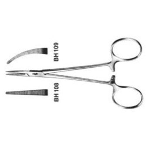 Aesculap Haemostatic Forceps - MICRO- HALSTED - BH109R - Curved - 125mm
