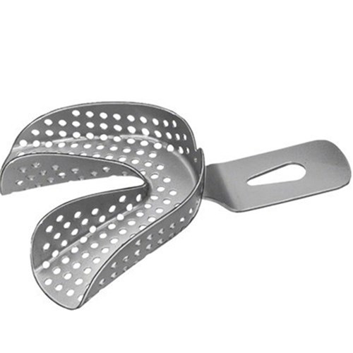 Aesculap Stainless Steel Impression Tray - Size UB1 - Lower - 69mm x 54mm