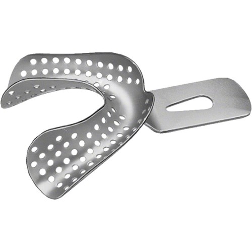 Stainless Steel Impression Tray Edent Lower 70 x 48mm #1