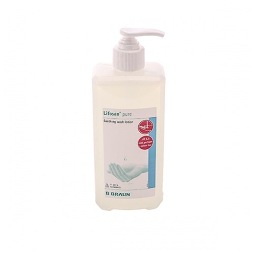 Aesculap LIFOSAN Pure Hand Wash - Sensitive Skin - 1L Pump Bottle