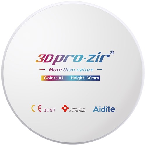 Aidite 3D Pro Zirconia 98x20mm D2