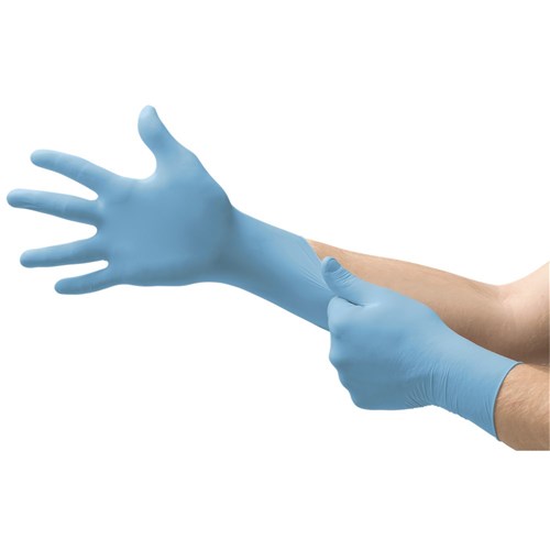 Ansell Gloves - Microtouch Nitratex - Nitrile - Non-Sterile - Powder Free - Small, 100-Pack