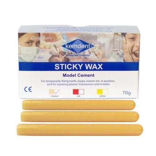 KEMDENT Sticky Wax 70g 12 Sticks