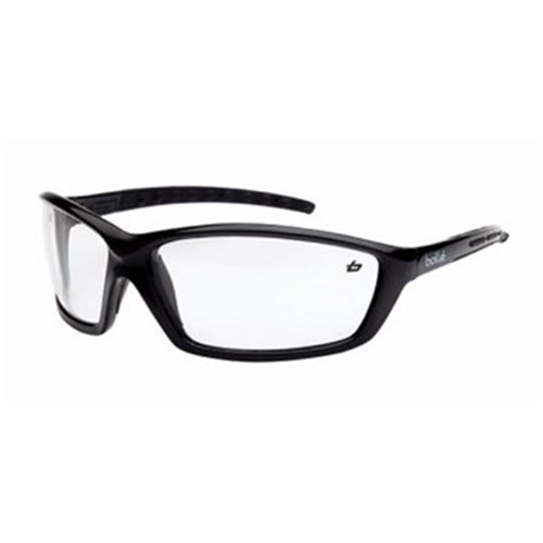 clear lens glasses black
