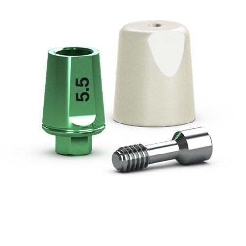 Single-stage 4.5mm SIMPLE SOLUTIONS Abutment Pack 5.5mm