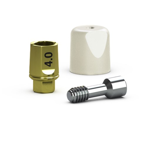 Single-stage 3.5mm SIMPLE SOLUTIONS Abutment Pack 4.0mm