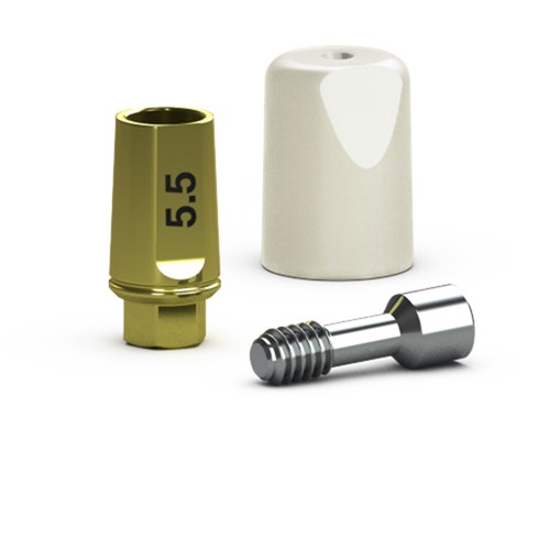 Single-stage 3.5mm SIMPLE SOLUTIONS Abutment Pack 5.5mm