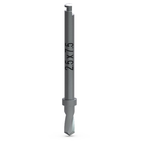 Tapered HD DEPTH DRILL 2.5mm with 7.5mm Stop