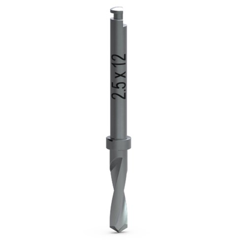 Tapered HD DEPTH DRILL 2.5mm with 12mm Stop