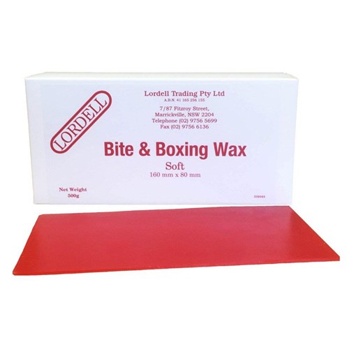 LORDELL Bite & Boxing Wax Red 500g