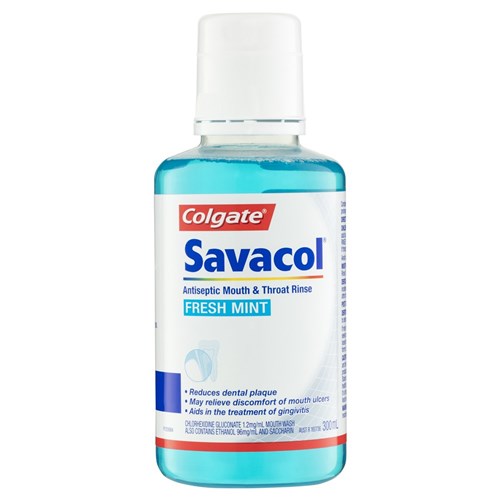 Colgate Savacol Freshmint Antiseptic Rinse 300ml