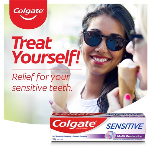 Colgate Toothpaste - Sensitive Multi Protection - 110g, 12-Pack