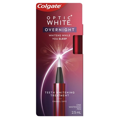 colgate overnight optic white