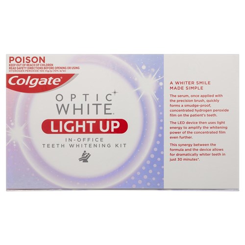 Colgate Optic White Light-Up 10% HP In-Office Whitening Kit