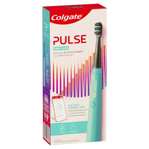 Colgate Pulse Deep Clean Electric Toothbrush & 1 X Refill