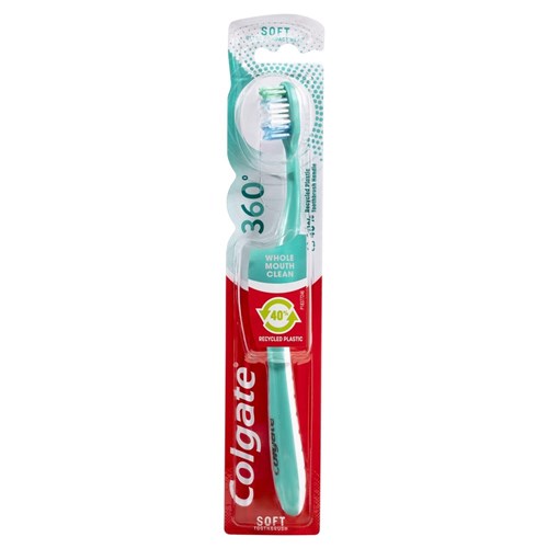 Colgate 360 Ultra Compact Head Toothbrush x 12