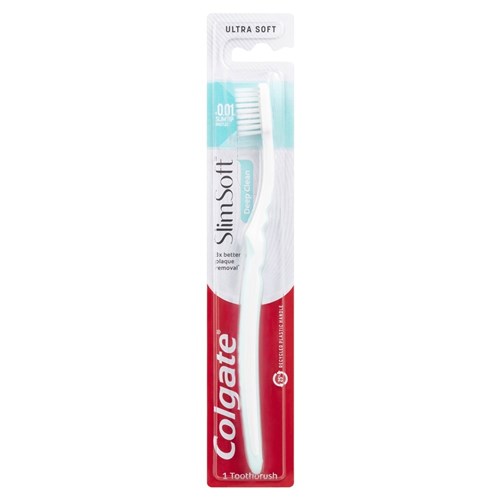 Colgate Slim Soft Ultra Compact Head Toothbrush x 12