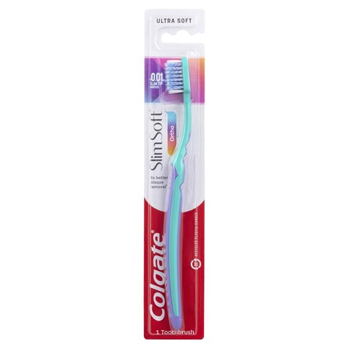 Colgate Slim Soft Ortho Compact Toothbrush x 12