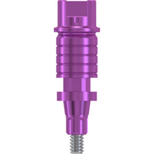 Insertion post screw mounted D 3.3 mm titanium alloy