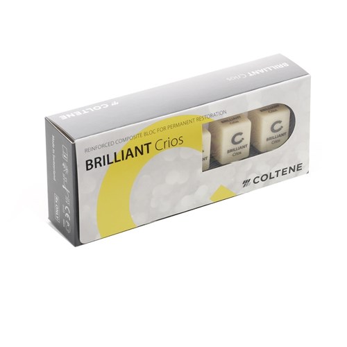 BRILLIANT Crios A2 LT 12x10x15mm for Cerec pack of 5