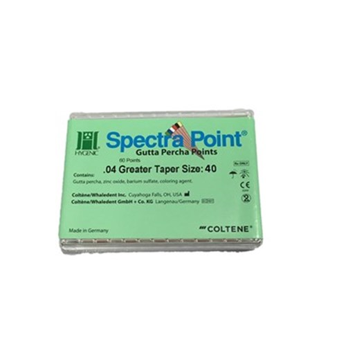 SPECTRAPOINT Great Taper GP .04 Taper Size 40 Box of 60