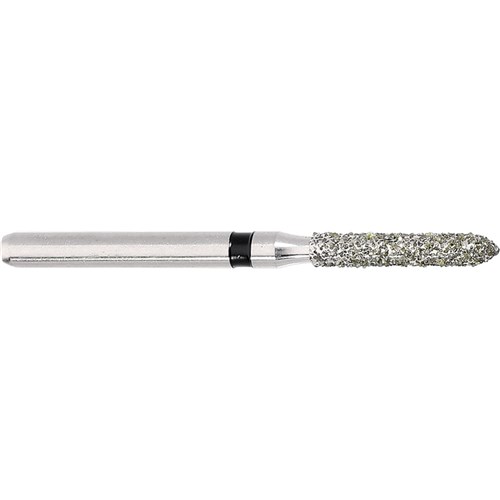 Komet Diamond Bur - 5878-014 - Torpedo - Super Coarse - High Speed, Friction Grip (FG), 5-Pack
