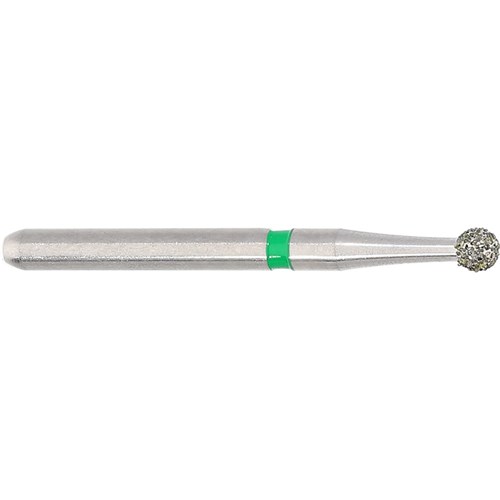 Komet Diamond Bur - 6801-016 - Round - Coarse - High Speed, Friction Grip (FG), 5-Pack