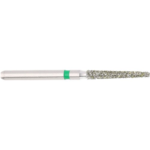 Komet Diamond Bur - 6848-016 - Long Tapered Shoulder - Coarse - High Speed, Friction Grip (FG), 5-Pack