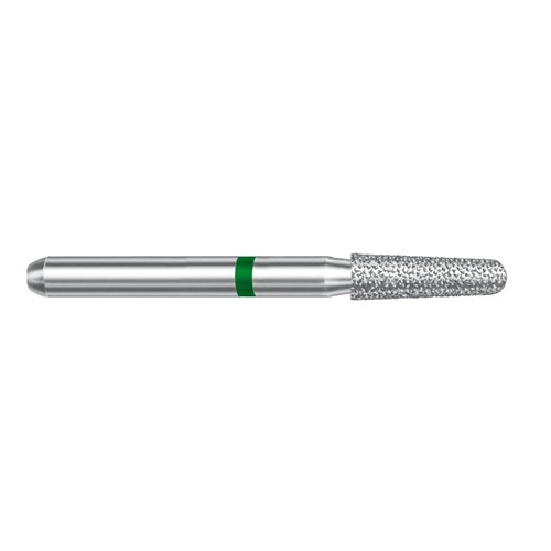Komet Diamond Bur - 6855-018 - Short Tapered Chamfer - Coarse - High Speed, Friction Grip Short (FGS), 5-Pack
