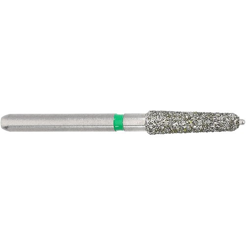 Komet Diamond Bur - 6856P-021 - Crown Prep with Guide Pin - High Speed, Friction Grip (FG), 5-Pack