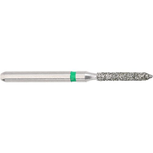 Komet Diamond Bur - 6885-012 - Cylinder Short - Coarse - High Speed, Friction Grip (FG), 5-Pack