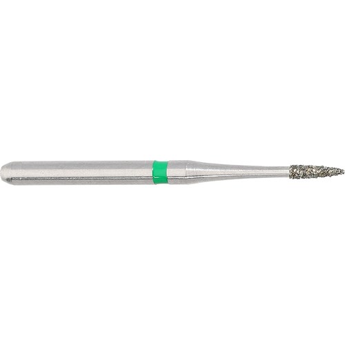 Komet Diamond Bur - 6889-009 - Needle - Coarse - High Speed, Friction Grip (FG), 5-Pack