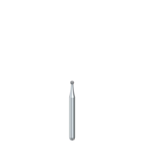 Komet Diamond Bur - 801-010 - Round - High Speed, Friction Grip Short (FGS), 5-Pack