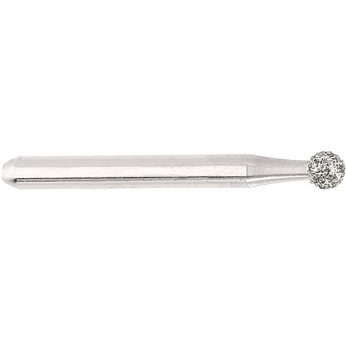 Komet Diamond Bur - 801-018 - Round - High Speed, Friction Grip Short (FGS), 5-Pack