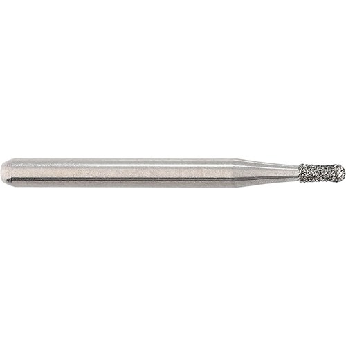 Komet Diamond Bur - 802-010 - Round Coated Neck - High Speed, Friction Grip (FG), 5-Pack