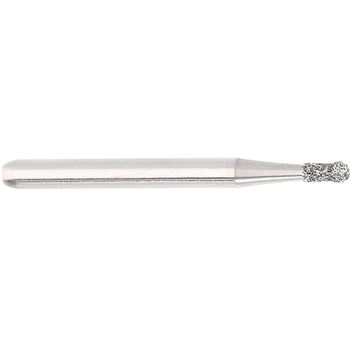 Komet Diamond Bur - 802-012 - Round Coated Neck - High Speed, Friction Grip (FG), 5-Pack