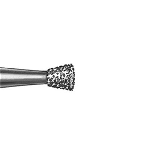 Komet Diamond Bur - 805-023 - Inverted Cone - High Speed, Friction Grip (FG), 5-Pack