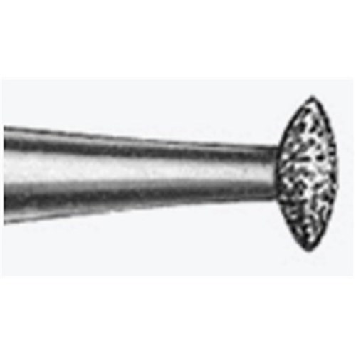 Komet Diamond Bur - 825-050 - Knife Edge - Straight (HP), 1-Pack
