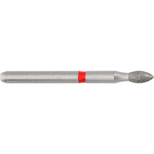 Komet Diamond Bur - 8368-016 - Bud Fine Red - High Speed, Friction Grip (FG), 5-Pack