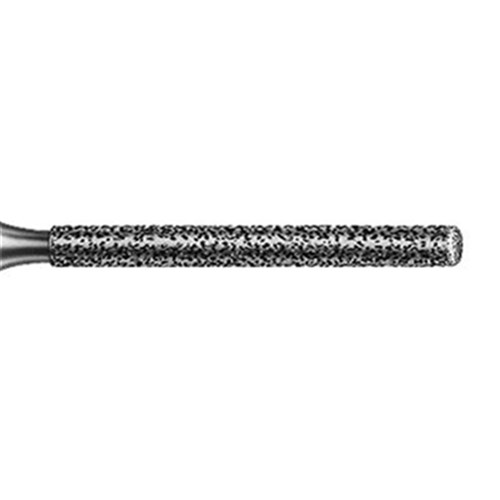 Komet Diamond Bur - 842KR-014 - Long Cylinder Edge - Round - High Speed, Friction Grip (FG), 5-Pack