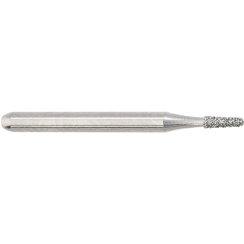 Komet Diamond Bur - 845-009 - Short Flat End Taper - High Speed, Friction Grip (FG), 5-Pack