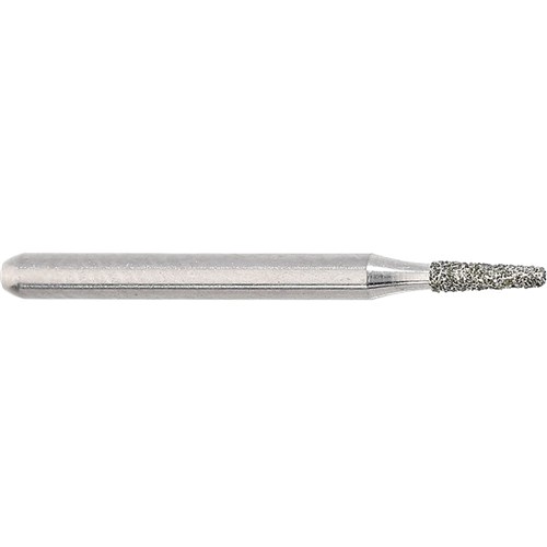 Komet Diamond Bur - 845-012 - Short Flat End Taper - High Speed, Friction Grip (FG), 5-Pack