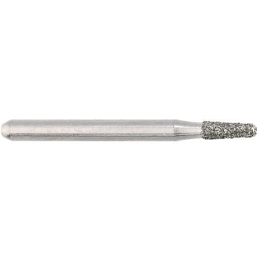 Komet Diamond Bur - 845-014 - Short Flat End Taper - High Speed, Friction Grip (FG), 5-Pack