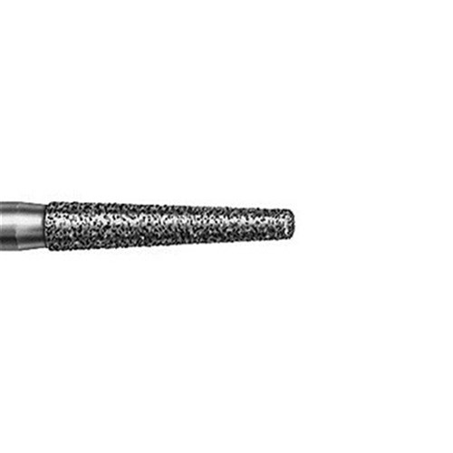 Komet Diamond Bur - 847KREF-016 - Tapered Shoulder - Extra Fine - High Speed, Friction Grip (FG), 5-Pack
