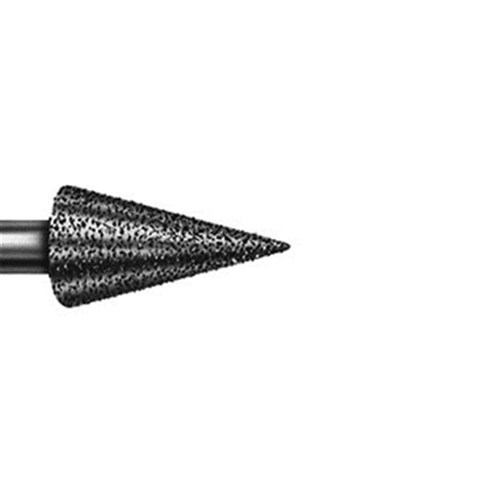 Komet Diamond Bur - 852-037 - Facial Surface Trimming - High Speed, Friction Grip (FG), 5-Pack