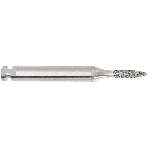 Komet Diamond Bur - 860-012 - Short Flame - Slow Speed, Right Angle (RA), 5-Pack